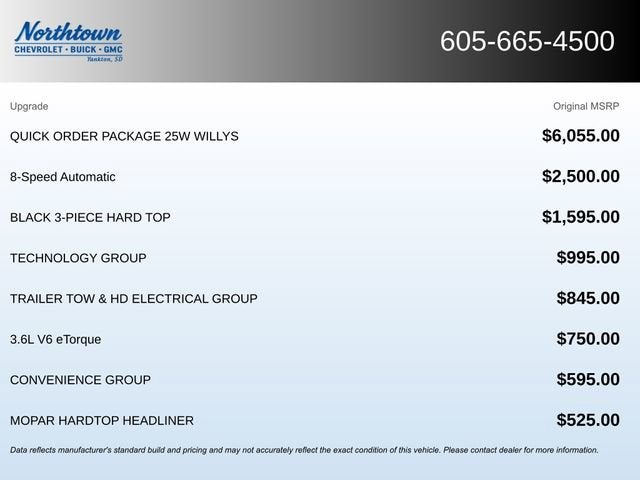 2021 Jeep Wrangler Unlimited Willys