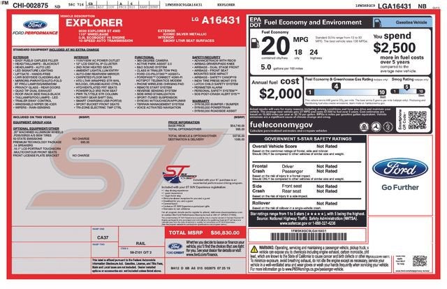 2020 Ford Explorer ST