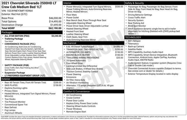 2021 Chevrolet Silverado 2500 HD LT