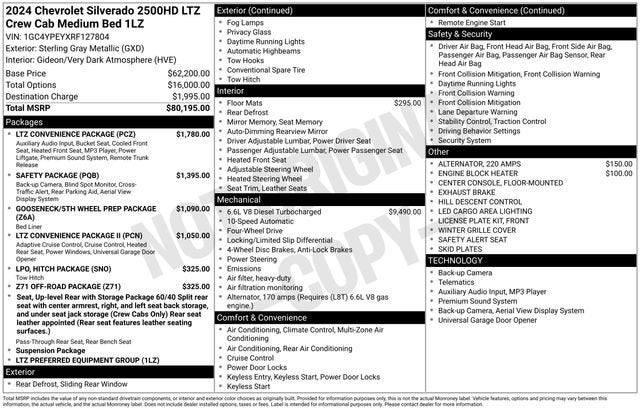 2024 Chevrolet Silverado 2500 HD LTZ