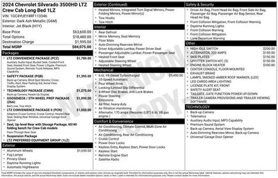 2024 Chevrolet Silverado 3500 HD LTZ DRW
