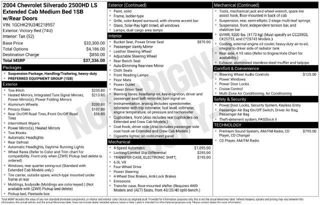 2004 Chevrolet Silverado 2500 HD LS