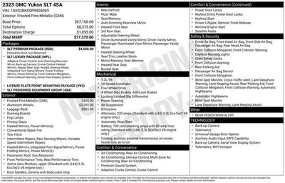 2023 GMC Yukon SLT