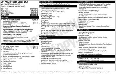 2017 GMC Yukon Denali