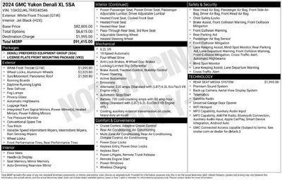 2024 GMC Yukon XL Denali