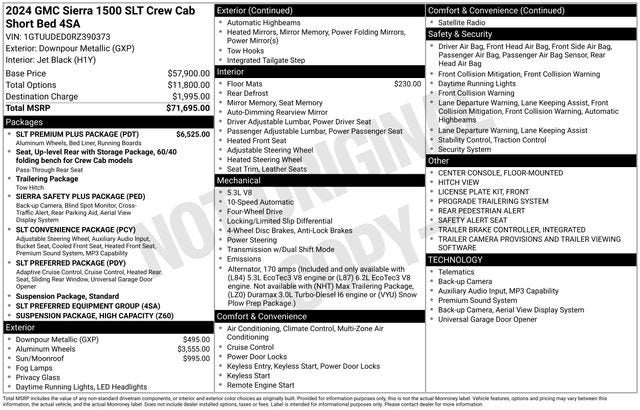 2024 GMC Sierra 1500 SLT