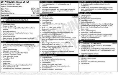 2017 Chevrolet Impala LT