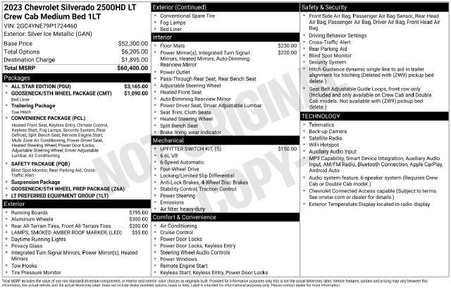 2023 Chevrolet Silverado 2500 HD LT