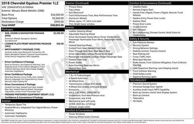 2018 Chevrolet Equinox Premier