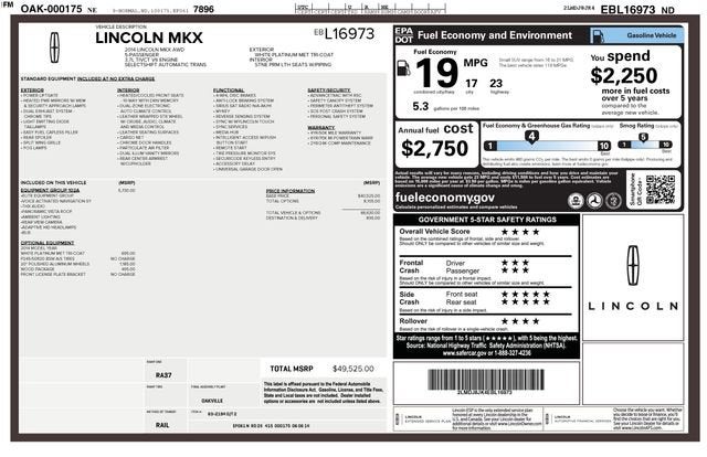 2014 Lincoln MKX Base
