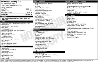 2013 Dodge Journey SXT