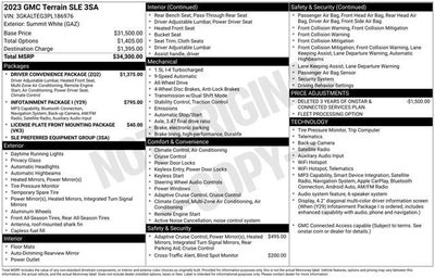 2023 GMC Terrain SLE