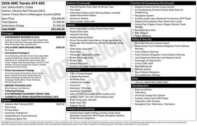 2026 GMC Terrain AT4