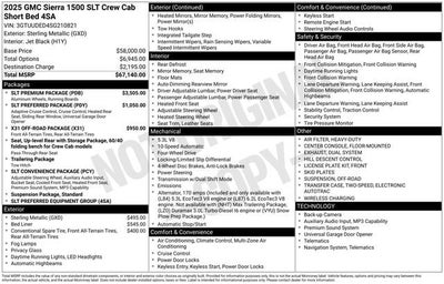 2025 GMC Sierra 1500 SLT