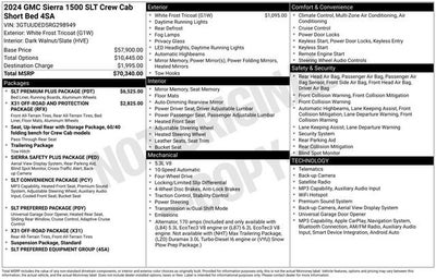2024 GMC Sierra 1500 SLT