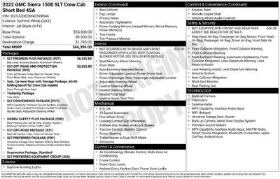 2022 GMC Sierra 1500 SLT