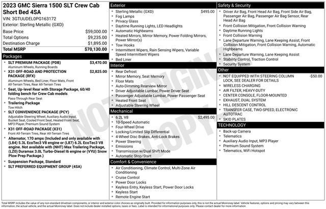 2023 GMC Sierra 1500 SLT