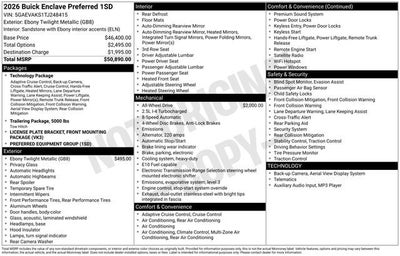 2026 Buick Enclave Preferred