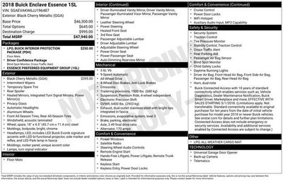 2018 Buick Enclave Essence