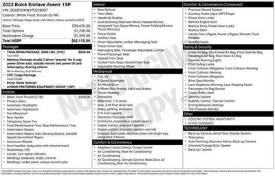 2023 Buick Enclave Avenir