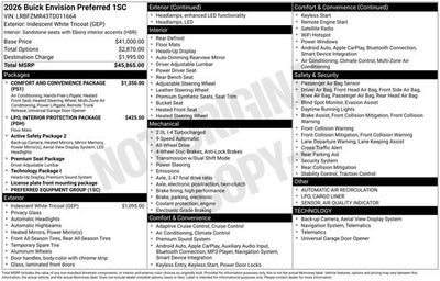 2026 Buick Envision Preferred