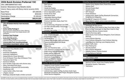 2026 Buick Envision Preferred