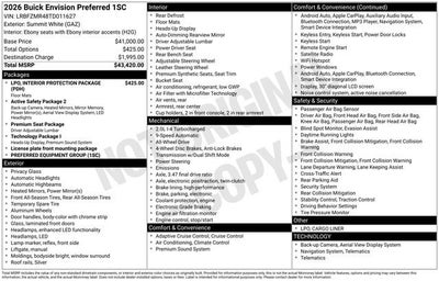 2026 Buick Envision Preferred