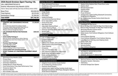 2026 Buick Envision Sport Touring