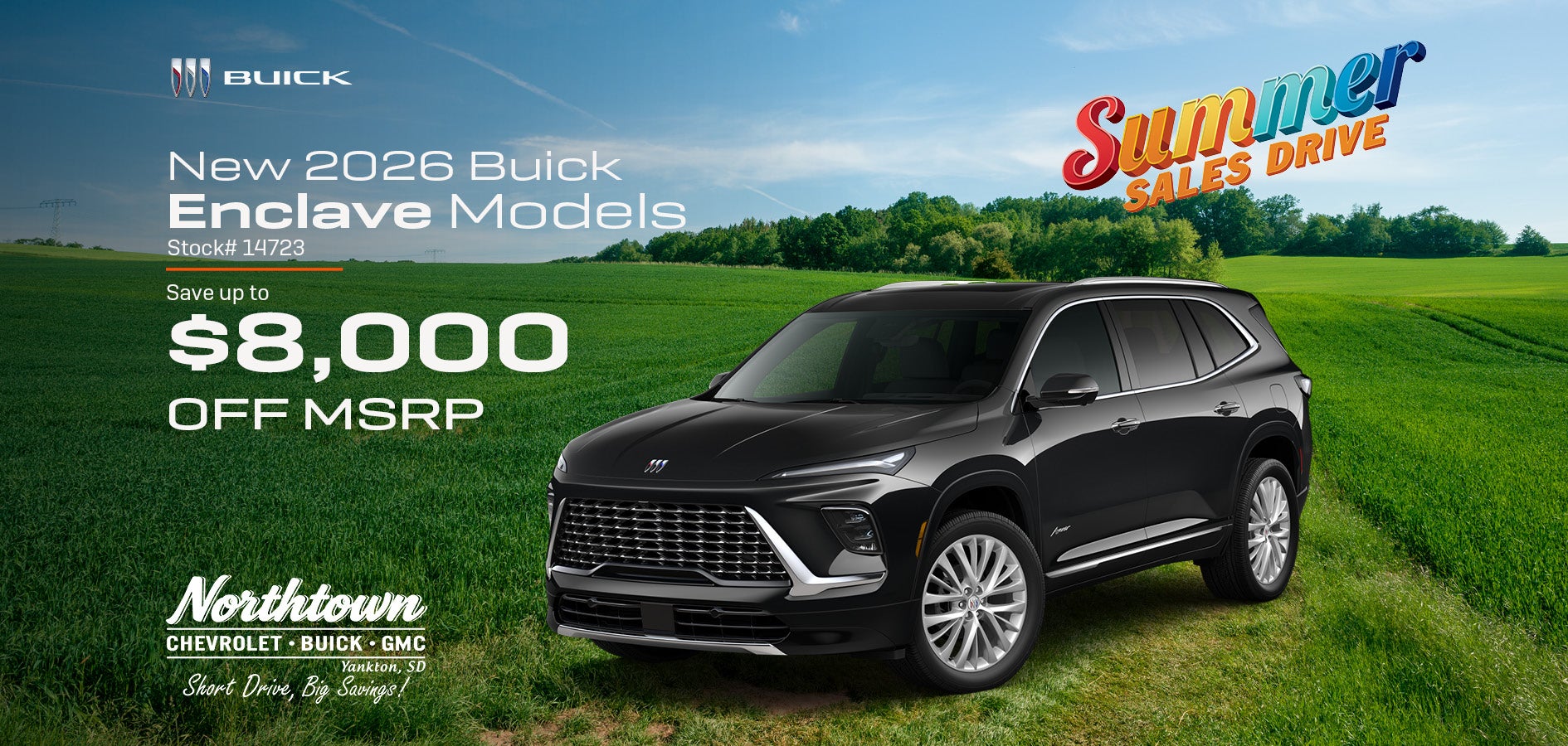 New 2026 Buick Enclave Models