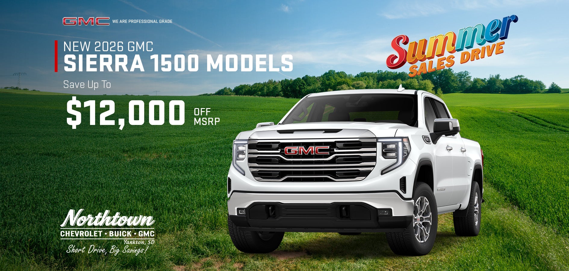 New 2026 GMC Sierra 1500 Models