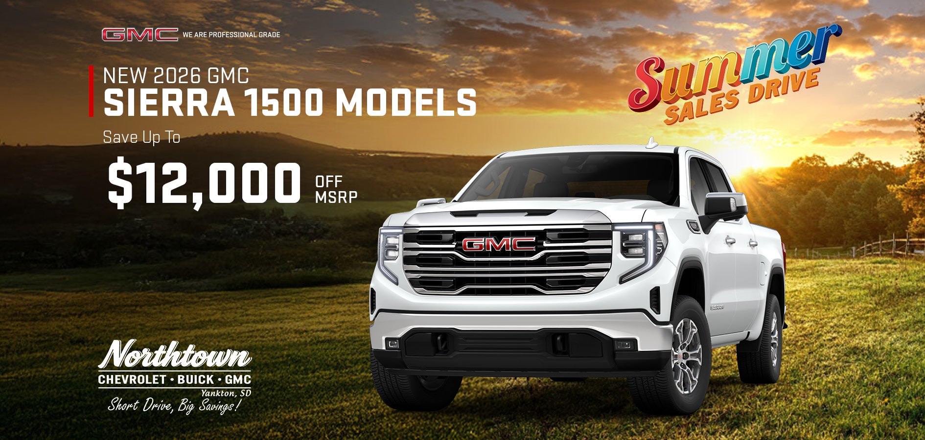 New 2026 GMC Sierra 1500 Models