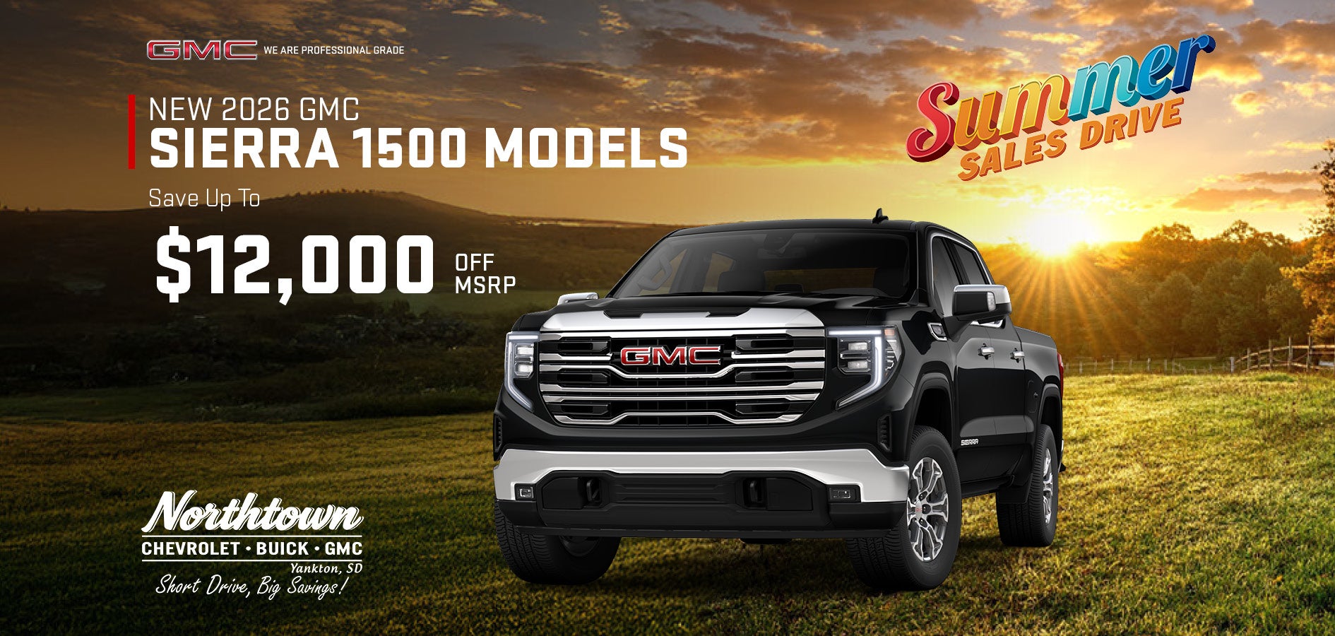 New 2026 GMC Sierra 1500 Models